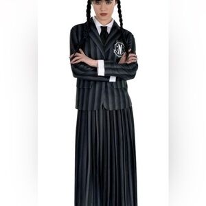 Wednesday kids costume for Halloween